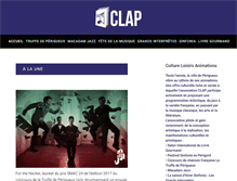 Tablet Screenshot of clap-perigueux.com